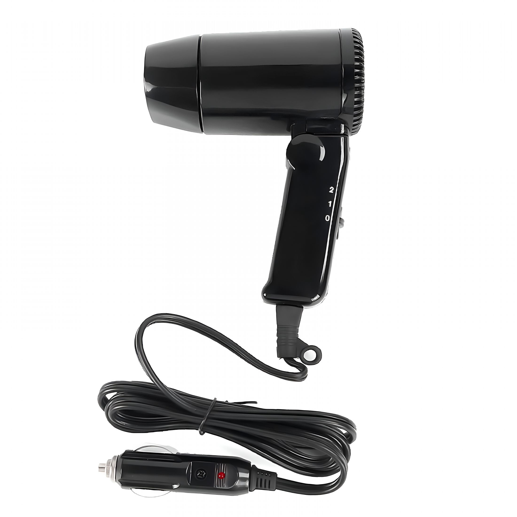 HIBIBUD 12V Car Hair Dryer,High Power Handheld Hair Dryer,Portable Travel Hair Dryer for Outdoor Swimming Camping Beach