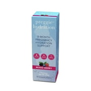 Three Lollies Preggie Hydration Packets - Natural Hydration & Digestive Health Support for Women During Pregnancy - Eases Nausea & Replaces Nutrients - Essentials for Morning Sickness - 7 Packets