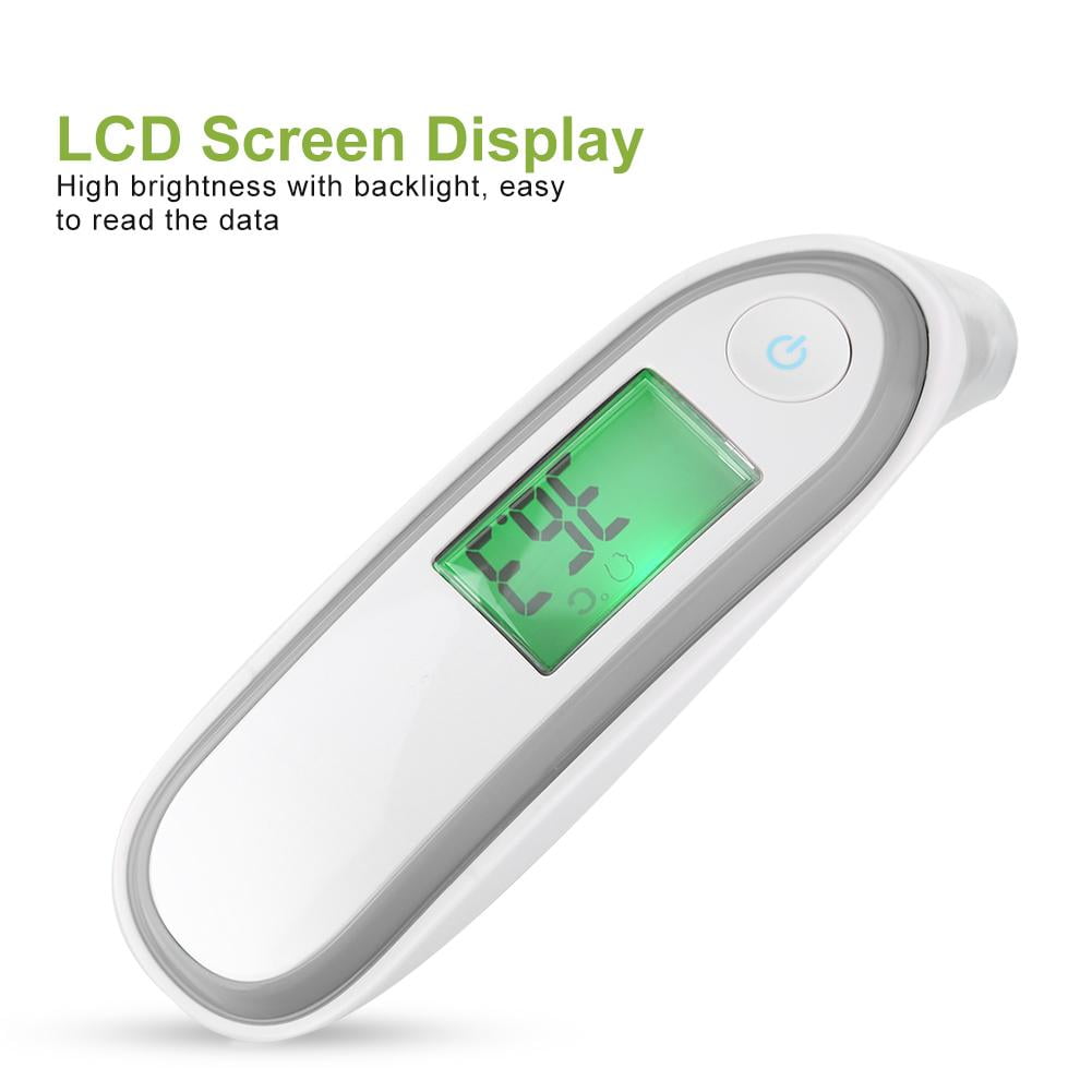Baby Adult Ear Forehead LCD Digital Infrared Electronic Thermometer Temperature