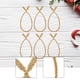 thumbnail image 5 of Juego de 6 cintas reutilizables y fáciles de moldear para guirnaldas navideñas, ideales para empaques y decoraciones flexibles, perfectas para calceti Oro, 5 of 8