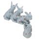 thumbnail image 3 of Easter Bunny Figurine Saved By a Hare Sculpture for Creative Resin Desktop Decor for Home Bedroom Office Garden Decoration Supplies, 3 of 5