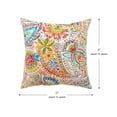thumbnail image 3 of Greendale Home Fashions 17'' x 17'' Reversible Outdoor Throw Pillow, Set of 2, Jamboree, 3 of 6