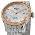 thumbnail image 2 of Tissot Le Locle Powermatic 80 Automatic Silver Dial Steel 18K Rose Gold Bezel Men's Watch T932.408.41.033.00, 2 of 2