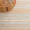 thumbnail image 6 of SAFAVIEH Kilim Kayla Striped Runner Rug, Natural/Grey, 2'3" x 8', 6 of 8