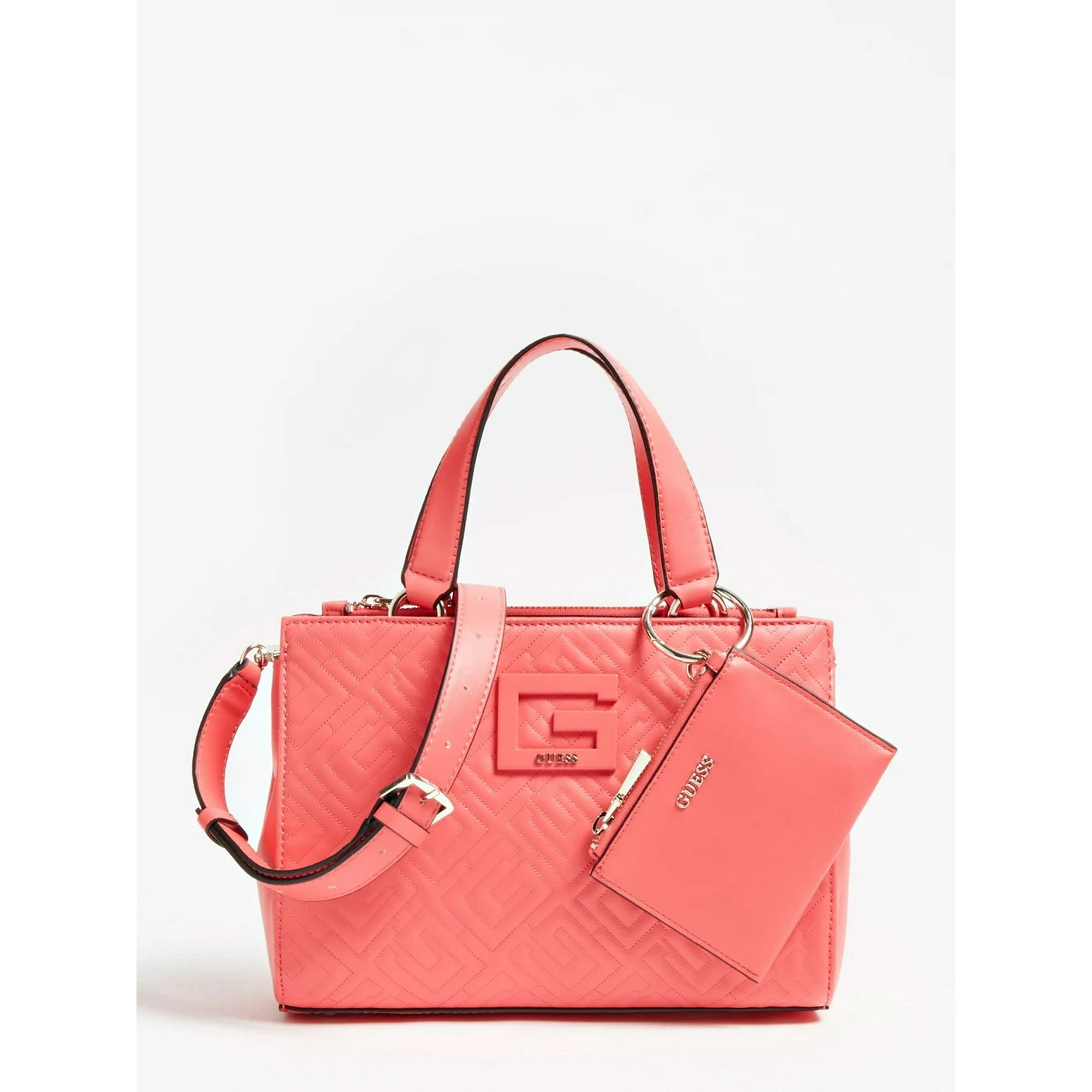 Guess Janay Quilted Mini Shoulder Bag Walmart
