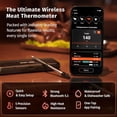 thumbnail image 3 of East Oak Smart Wireless Meat Thermometer,Black, 3 of 7