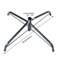 thumbnail image 3 of Heavy Duty Metal Christmas Tree Stand with Enlarged Base and Folding Design for Secure Holiday Display, 3 of 9