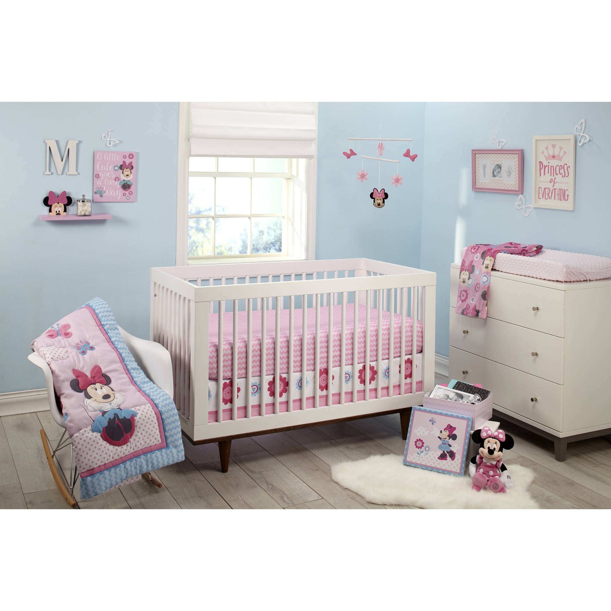 mini crib bedding walmart