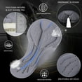 thumbnail image 4 of Arsuxeo In 1 Padded Bike Shorts with Pockets Men Breathable Exercise Shorts for Training Biking Cycling, 4 of 8