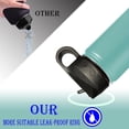 thumbnail image 5 of Straw Lid for Hydro  Flask Wide Mouth, Lids Compatible with Most Sports Water Bottle, Replacement Lid for Hydro  flask 12 16 18 20 32 40 64 oz Wide Mouth, 5 of 5