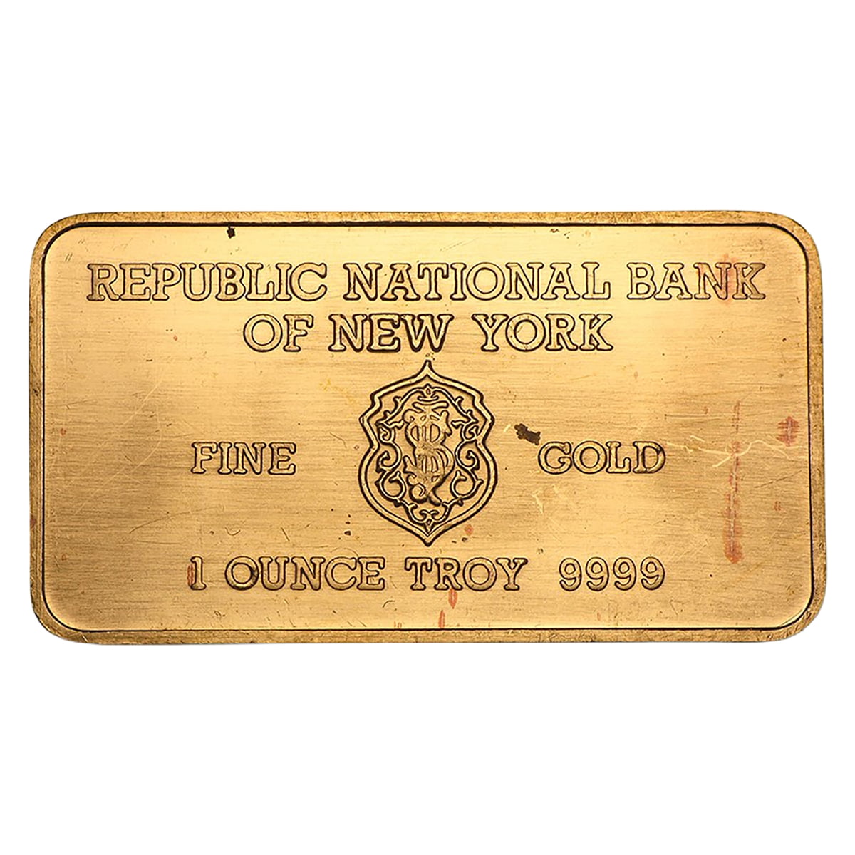 1 oz Gold Bar - Random Design without Assay