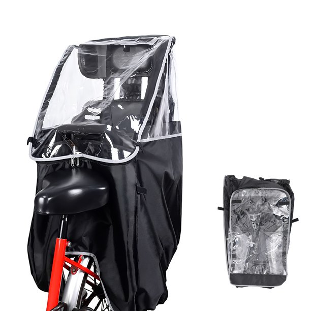 De Bicicleta Niños Equipo De Lluvia Cubierta De Lluvia Plegable Poncho Transparente De Pvc Portátil Sweethay OD005351-00