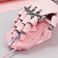 thumbnail image 3 of Ratón Para Juegos Con Cable Usb, Ratón Ergonómico Para Juegos, Rosa, Silencioso, Rgb, 7 Botones, Ratón Óptico Para Ordenador De Oficina, Para Ordenador Portátil De Escritorio sonducket EL013438-00, 3 of 4