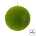 thumbnail image 2 of Vickerman M180464 Boule Floquée Vert Mousse 4 Po. 6 par Sac, 2 of 3