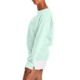 thumbnail image 4 of Champion Women's Powerblend Graphic Fleece Boyfriend Crewneck Sweatshirt, 4 of 5