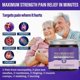 thumbnail image 5 of 1-3x Neuropathy Maximum Strength Cream, Pain Relief, Natural Ingredients for Neck Foot, 5 of 5