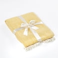 thumbnail image 6 of Home Soft Things Chevron Knit Throw- Honey Gold- 50"x60", 6 of 10