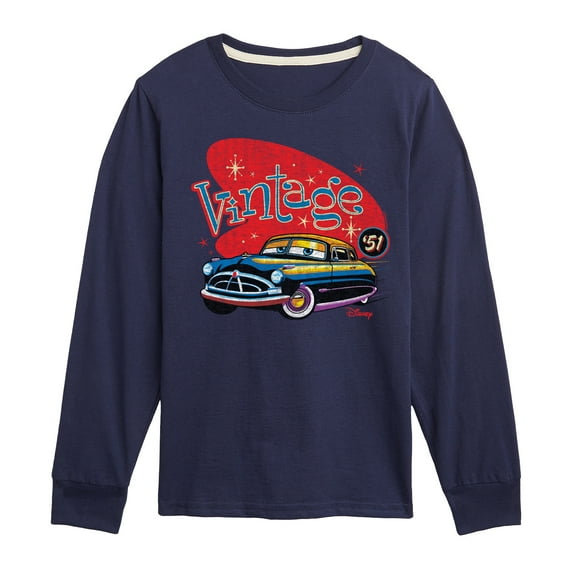 Cars - Vintage - Toddler & Youth Long Sleeve Graphic T-Shirt