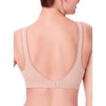 thumbnail image 5 of Bali Comfort Revolution ComfortFlex Fit Shaping Wireless Bra Nude Heather 3XL Women's, 5 of 8