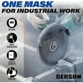 thumbnail image 4 of Gerson NIOSH Industrial P100 Respirator Kit Welding, Silica Concrete Dust, Mold (Medium), 4 of 6