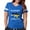 Royal Blue, variant on CafePress - Support Ukraine - Womens Football Shirt