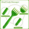 thumbnail image 3 of Scalp Massager Handheld Comb Resin Relax Massage Tool - Manual Relaxation Tool for Soothing Head Massage - Set of 2, 3 of 6