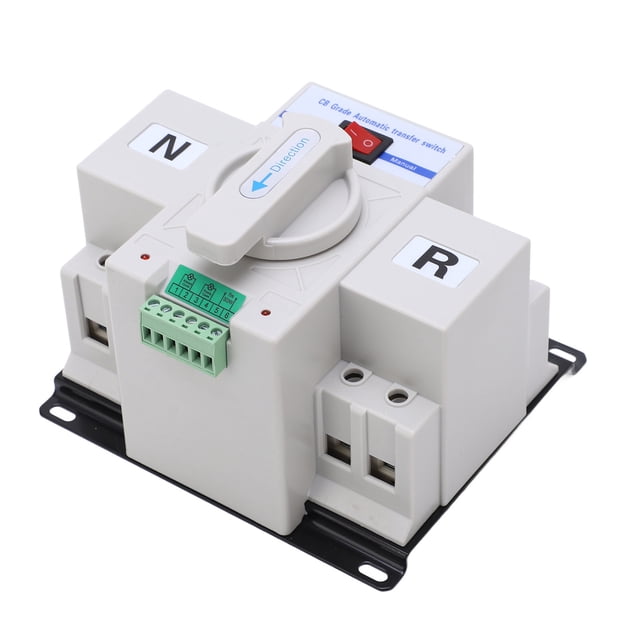 P Interruptor de transferencia de energía, Interruptor de transferencia automática 2P Interruptor de cambio automático A Interruptor de transferencia Eficiencia óptima Jadeshay A