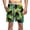 Yellow, variant on Aayomet Mens Swim Trunks Men's Summer Printed Beach Short Casual Loose Fashion Shorts Loose Cool Tether Pocket Board Summer Soft Shorts,Green 5XL