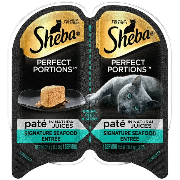 Sheba Perfect Portions Wet Cat Food Pate in Natural Juices Signature