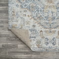 thumbnail image 6 of JONATHAN Y WASHABLE 8 x 10 Area Rug, Shaemus Bohemian Medallion - Cream/Blue/Terra, WSH320C-8, 6 of 9
