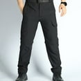 thumbnail image 2 of Kureaily Men's Convertible Hiking Pants Lightweight Zip Off Breathable Cargo Pants For Outdoor Fishing, 2 of 9