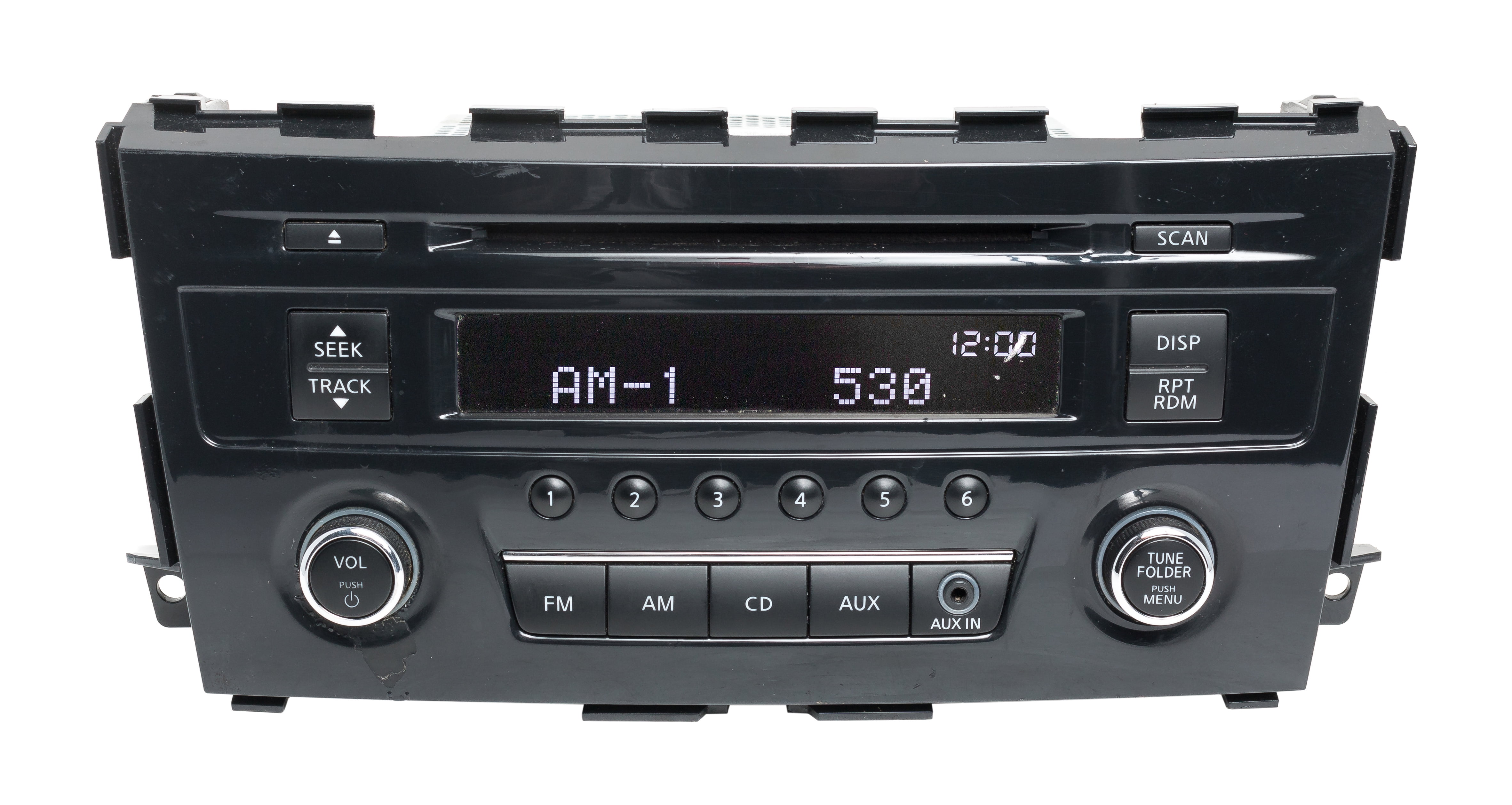 Restored 2013-2015 Nissan Altima AM FM Radio Single Aux CD Input 281853TB0G (Refurbished)