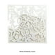 thumbnail image 5 of Panel de pantallas divisorias colgantes Advancent 4 piezas decorativo elegante moderno duradero Mariposas Blancas, 5 of 6