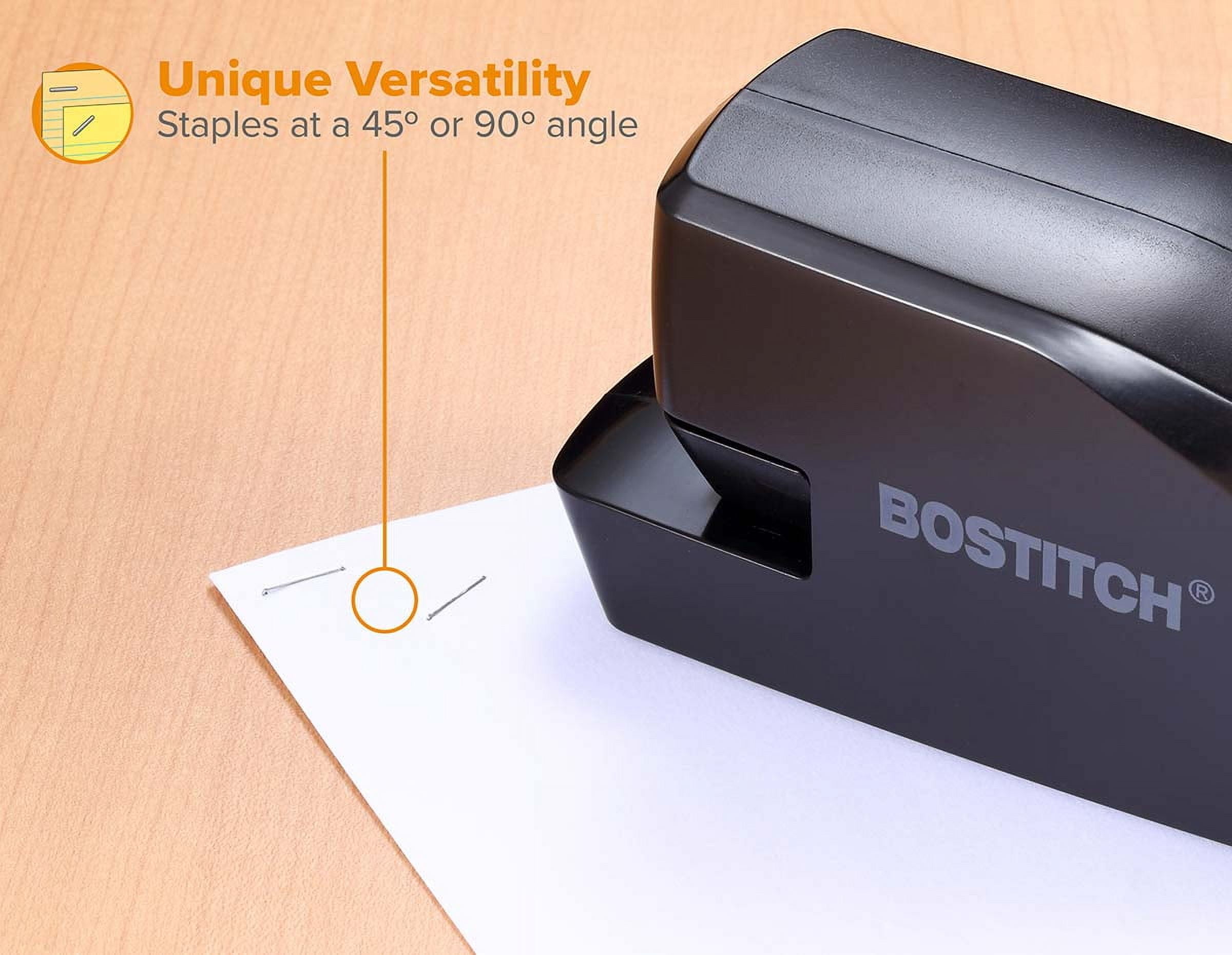 Bostitch Portable Battery or Electric Stapler, 20-Sheet Capacity