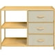 thumbnail image 5 of Comoda Cajonera Mueble Bambu Organizador 3 Cajones Estantes Houzer, 5 of 6