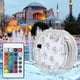 thumbnail image 2 of Luz LED Para Piscina-Luz LED Sumergible Luces Subacuáticas a Batería IP68 Luces de Piscina Con Mando a Distancia,para Acuarios,Fuentes,Fiestas,Piscina,Luces Decorativas de Navidad (4 pieza), 2 of 3
