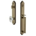 thumbnail image 5 of Grandeur 843546 Arc Solid Brass Rose Keyed Entry Single Cylinder Full Plate "D" Grip, 5 of 5