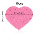 thumbnail image 3 of Vogacara Paquete de 10 esponjas de limpieza de la piel esponja de maquillaje de limpieza profunda esponja Facial almohadillas de limpieza Facial Pinceles de maquillaje y herramientas Rosa, 3 of 6
