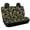 Camouflage Eagle Pattern, variant on CHAQLIN Elephant Sunflower Car Rear Seat Covers for SUV, Set of 2 Protects Against Pet Fur Backrest Cover Protectors Stretch Non-Slip Rear Bench Seat Cover