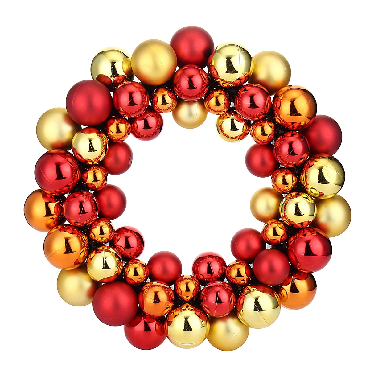 Christmas Garland 55 Balls Hanging Wreath Home Ornament Pendant Window
