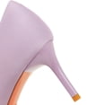 thumbnail image 6 of Women Pointed Toe High Heel Stiletto Pumps 7CM Satin Cut-Out Wedding Evening Party Court Shoes, 6 of 7