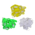 thumbnail image 1 of Etiquetas Portátiles para Llaves Sunnimix Anillos de Metal Tarjeta de identificación de Equipaje Etiqueta de nombre Etiquetas de Coche Llavero Identificadores Blanco Amarillo Verde, 1 of 8