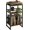 Rustic Brown, variant on Record Player Stand,3-Tier Record Player Table with U-Shaped Vinyl Storage Up to 120 Albums,28" H End Table Turntable Stand with Storage,Record Table Vinyl for Living Room Bedroom