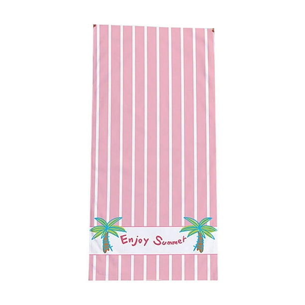 Toalla de playa de microfibra, ligera, para viajes, para adultos, mujeres, hombres, niñas y niños.