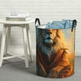 thumbnail image 5 of Cauagu Prairie Meditating Lion for Laundry Basket,Collapsible Organizer Basket for Storage Bin Toy Bins Gift Baskets Bedroom Clothes Children Nursery Hamper -Medium, 5 of 7