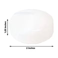 thumbnail image 2 of Efavormart 12 Pack White Floating Candles 2" – Unscented Dripless Long Burn Disc Wax Candles for Centerpieces & Vases, 2 of 3