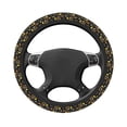 thumbnail image 3 of Daiia Basketball Steering Wheel Cover Auto Steering Wheel Covers Breathable Anti-Slip Steering Wheels Car Interior Decor Accessories for Men Women Universal 15 Inch, 3 of 8