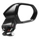 thumbnail image 1 of Espejo retrovisor lateral calefaccionado, negro brillante, espejo retrovisor exterior eléctrico calefaccionado, espejo retrovisor para automóvil diseñado para profesionales, 1 of 9