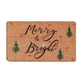thumbnail image 1 of onlyliua ¡ ¡Descuentos de Temporada! Felpudo con Letras Navideñas, Felpudo para Cocina, Dormitorio, Sala de Estar, 1 of 4