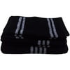 Mainstays Reversible 6 Piece Towel Set, Black
